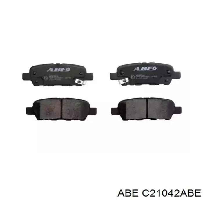 Compre C21042ABE ABE Sapatas do freio traseiras de disco