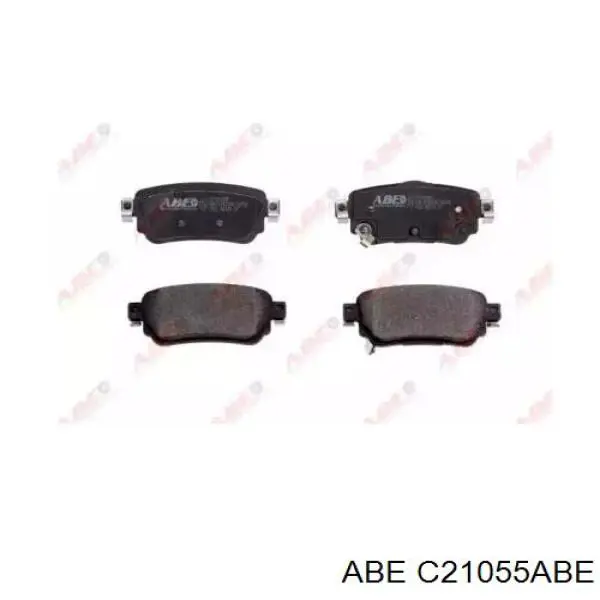 Sapatas do freio traseiras de disco ABE C21055ABE preço, a partir de 24,60 USD