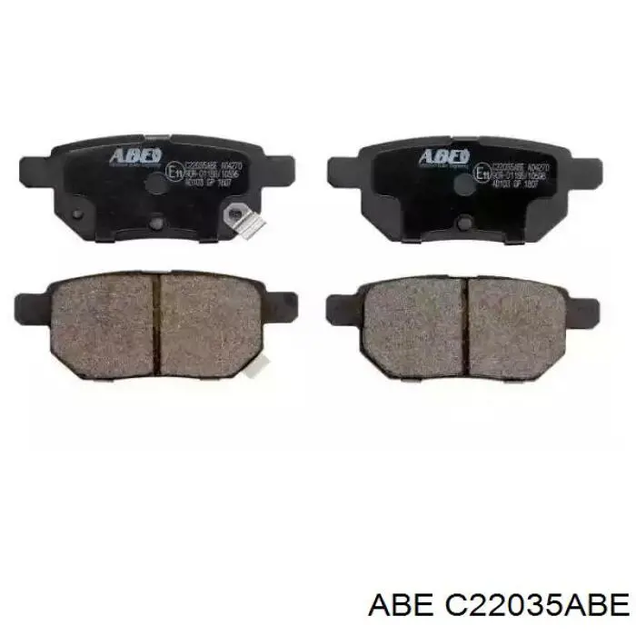 Sapatas do freio traseiras de disco ABE C22035ABE preço, a partir de 23,36 USD