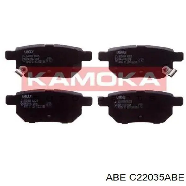 Compre C22035ABE ABE Sapatas do freio traseiras de disco