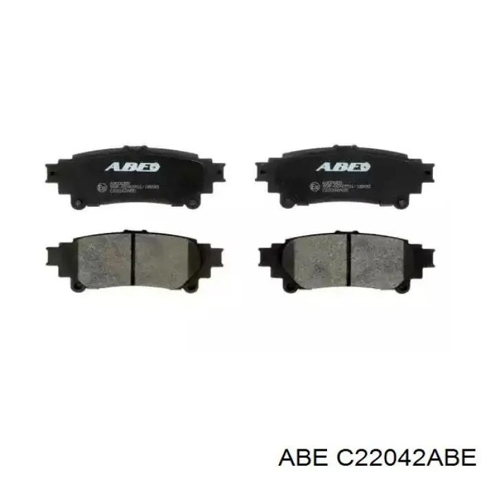 Compre C22042ABE ABE Sapatas do freio traseiras de disco
