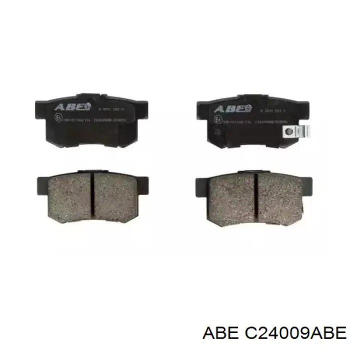 Sapatas do freio traseiras de disco ABE C24009ABE preço, a partir de 24,87 USD