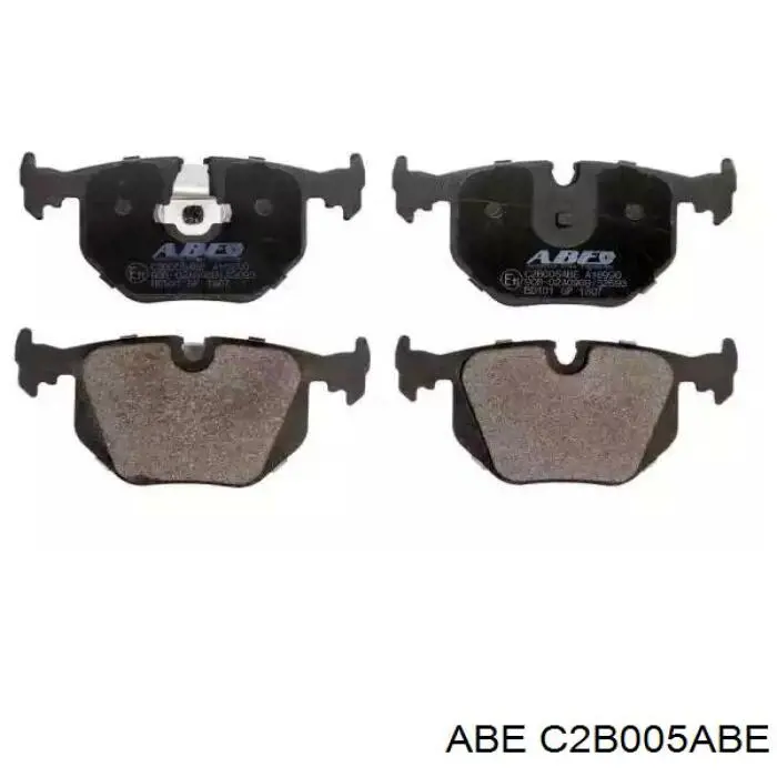 Compre C2B005ABE ABE Sapatas do freio traseiras de disco