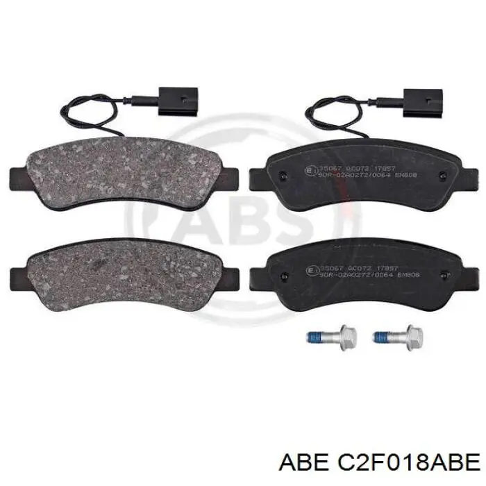Sapatas do freio traseiras de disco ABE C2F018ABE preço, a partir de 37,02 USD