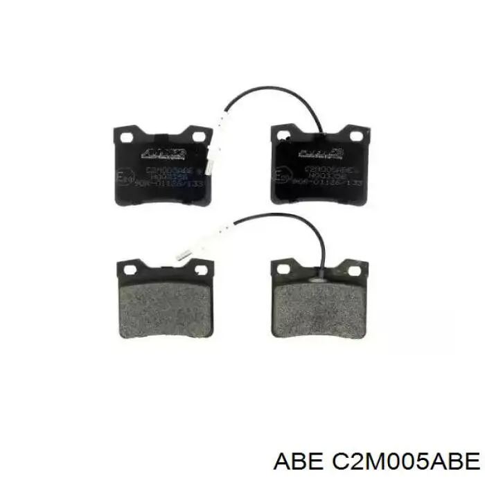 Sapatas do freio traseiras de disco ABE C2M005ABE preço, a partir de 24,67 USD