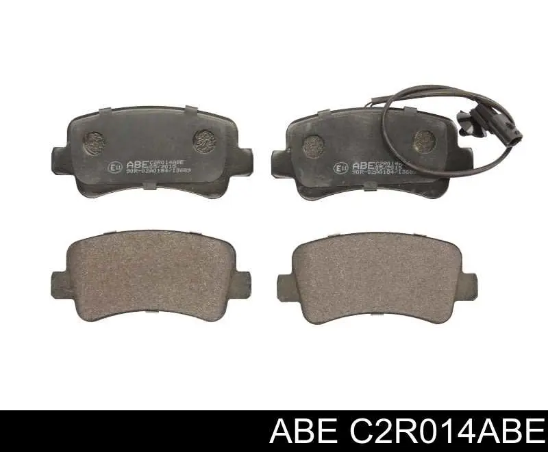 Compre C2R014ABE ABE Sapatas do freio traseiras de disco