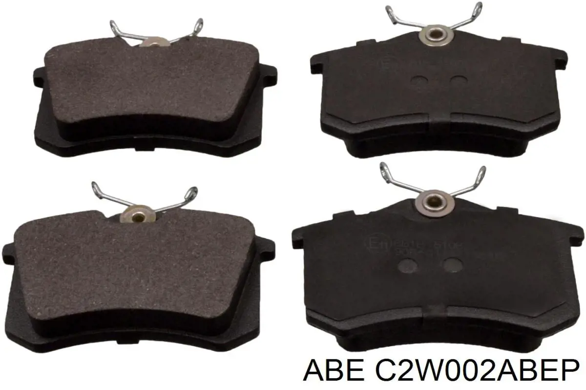 Compre C2W002ABEP ABE Sapatas do freio traseiras de disco