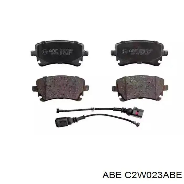 Compre C2W023ABE ABE Sapatas do freio traseiras de disco