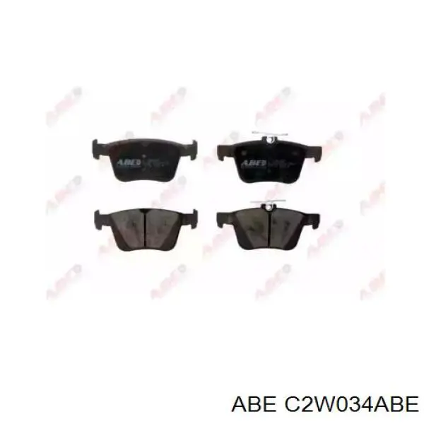 Sapatas do freio traseiras de disco ABE C2W034ABE preço, a partir de 29,12 USD