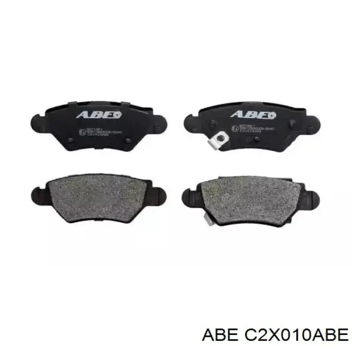 Compre C2X010ABE ABE Sapatas do freio traseiras de disco