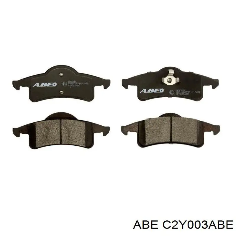 Sapatas do freio traseiras de disco ABE C2Y003ABE preço, a partir de 34,98 USD