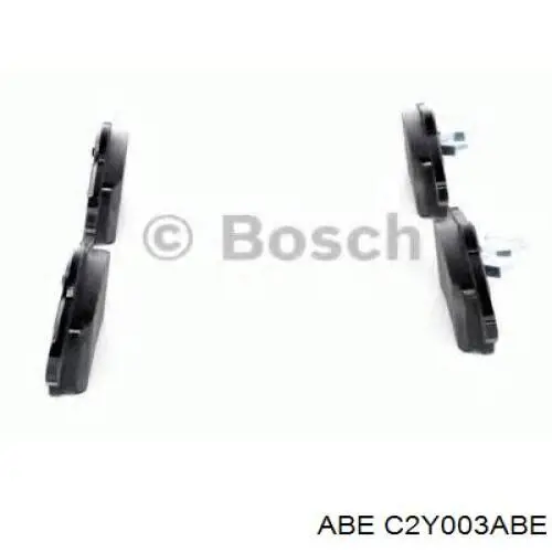 Compre C2Y003ABE ABE Sapatas do freio traseiras de disco
