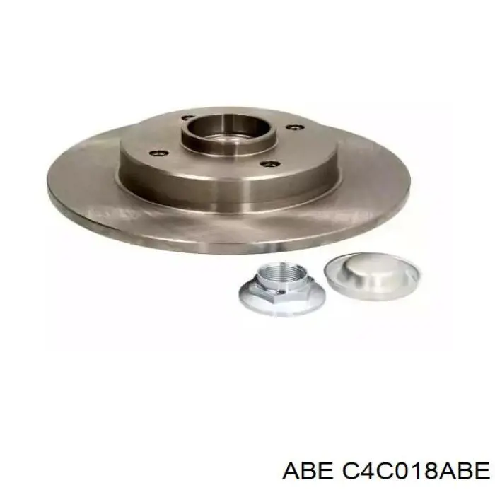 Disco do freio traseiro ABE C4C018ABE preço, a partir de 82,81 USD