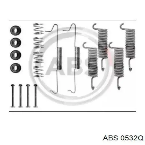 Kit de montagem das sapatas traseiras de tambor VAG 281609301B preço, a partir de 2,55 USD