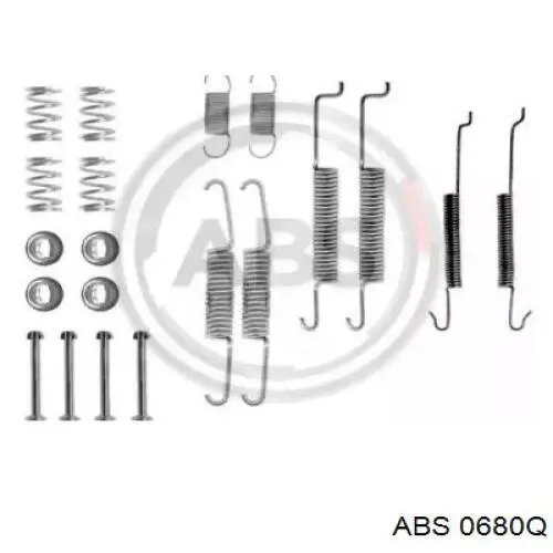 Kit de montagem das sapatas traseiras de tambor ABS 0680Q preço, a partir de 8,39 USD