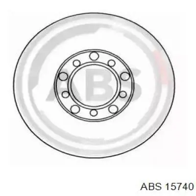Disco do freio dianteiro ABS 15740 preço, a partir de 34,27 USD