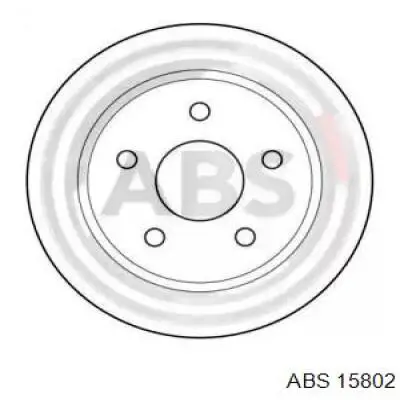Disco do freio traseiro ABS 15802 preço, a partir de 36,88 USD