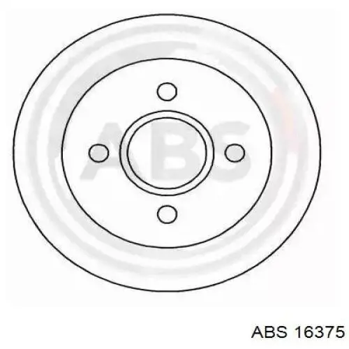 Disco do freio traseiro ABS 16375 preço, a partir de 37,66 USD