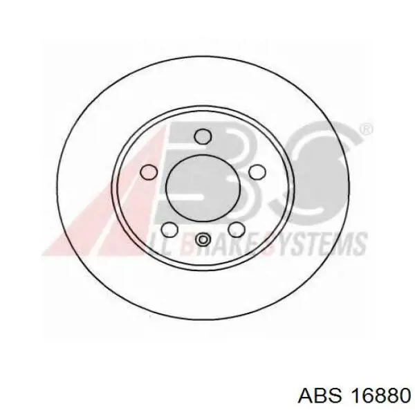 Disco do freio dianteiro ABS 16880 preço, a partir de 37,11 USD