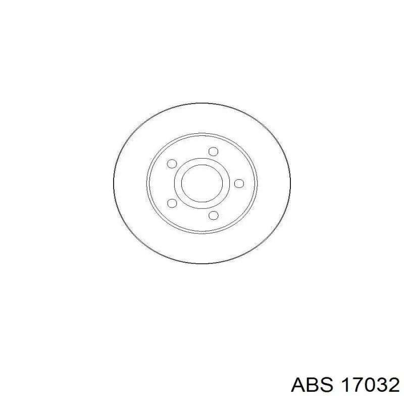 Disco do freio dianteiro ABS 17032 preço, a partir de 47,63 USD