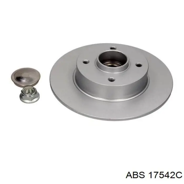 Compre 17542C ABS Disco do freio traseiro