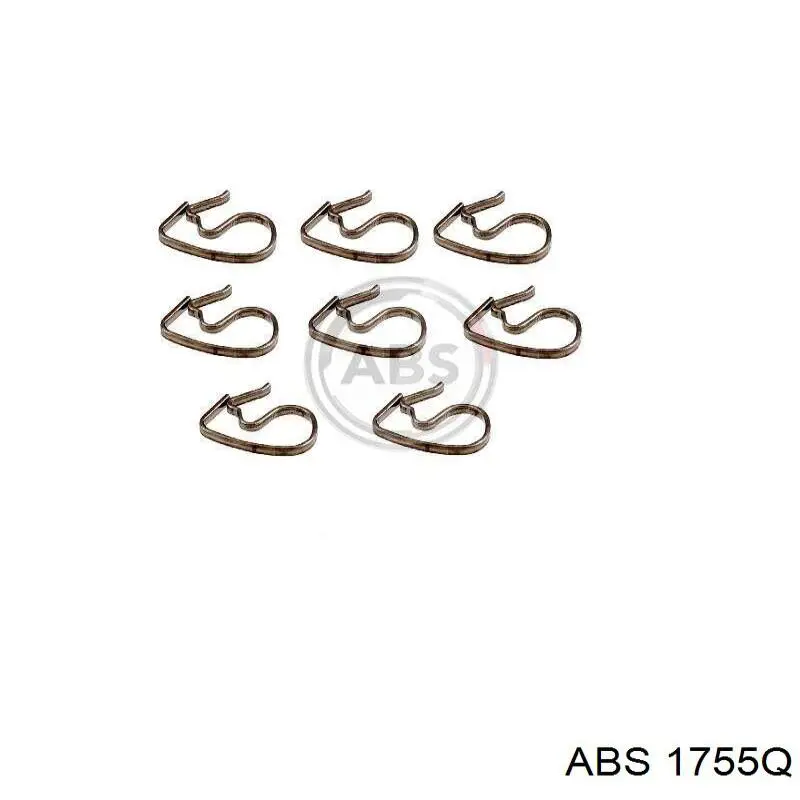 Compre 1755Q ABS Kit de molas de fixação de sapatas de disco traseiras