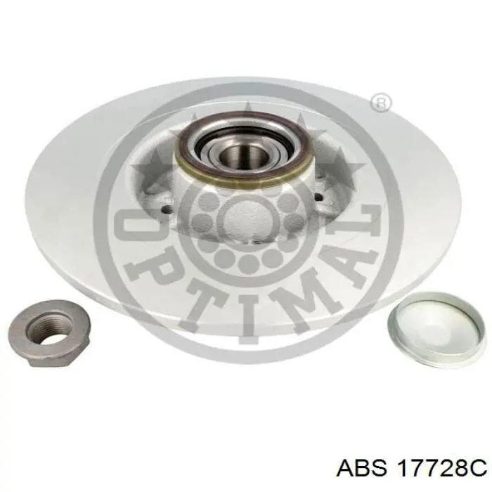 Compre 17728C ABS Disco do freio traseiro