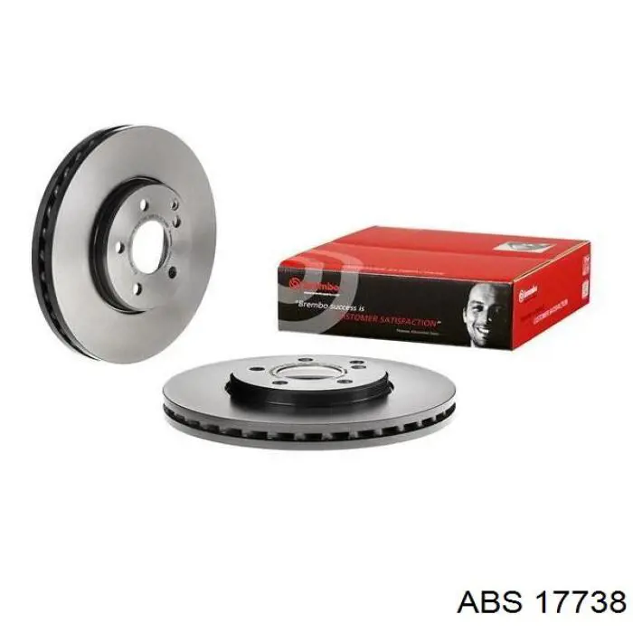 Compre 17738 ABS Disco do freio dianteiro