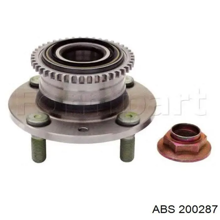 Compre 200287 ABS Rolamento de cubo dianteiro