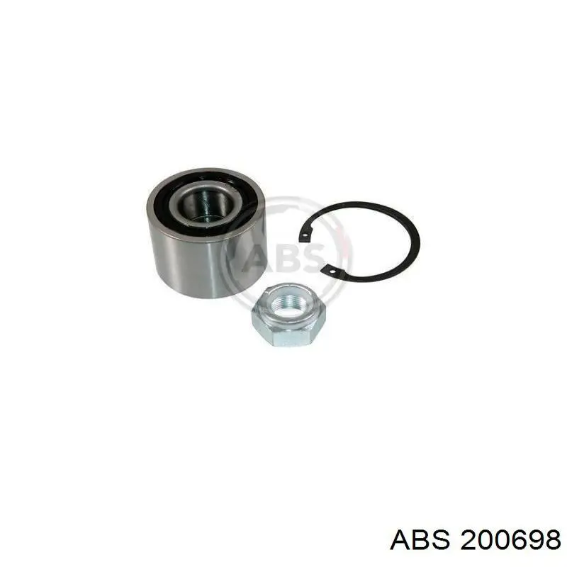 Compre 200698 ABS Rolamento de cubo traseiro