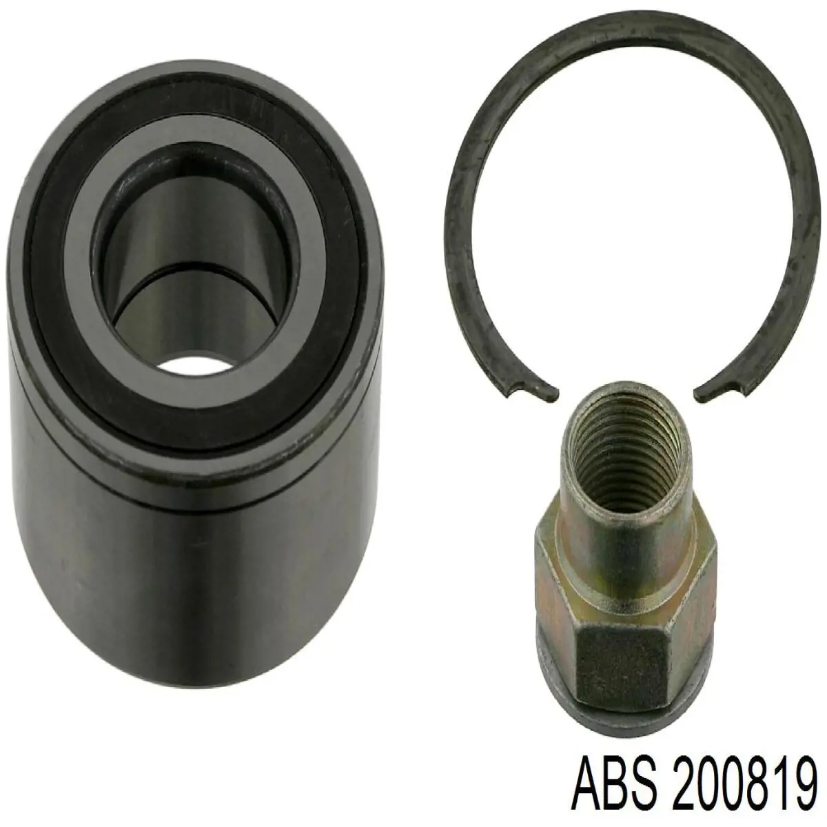 Compre 200819 ABS Rolamento de cubo dianteiro