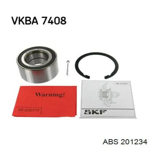Rolamento de cubo dianteiro ABS 201234 preço, a partir de 33,29 USD