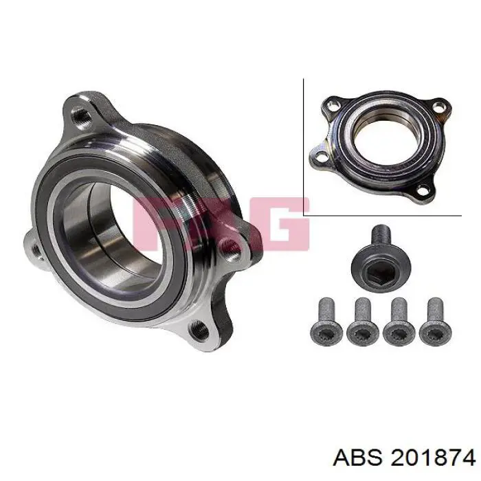 Rolamento de cubo dianteiro ABS 201874 preço, a partir de 73,42 USD