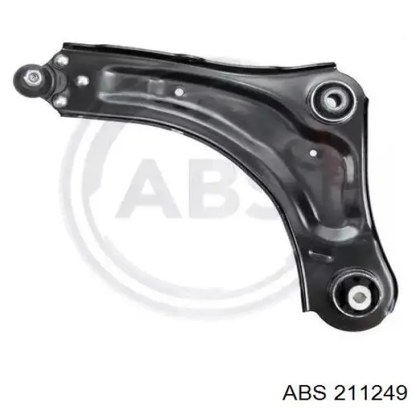 Braço oscilante inferior esquerdo de suspensão dianteira ABS 211249 preço, a partir de 50,89 USD