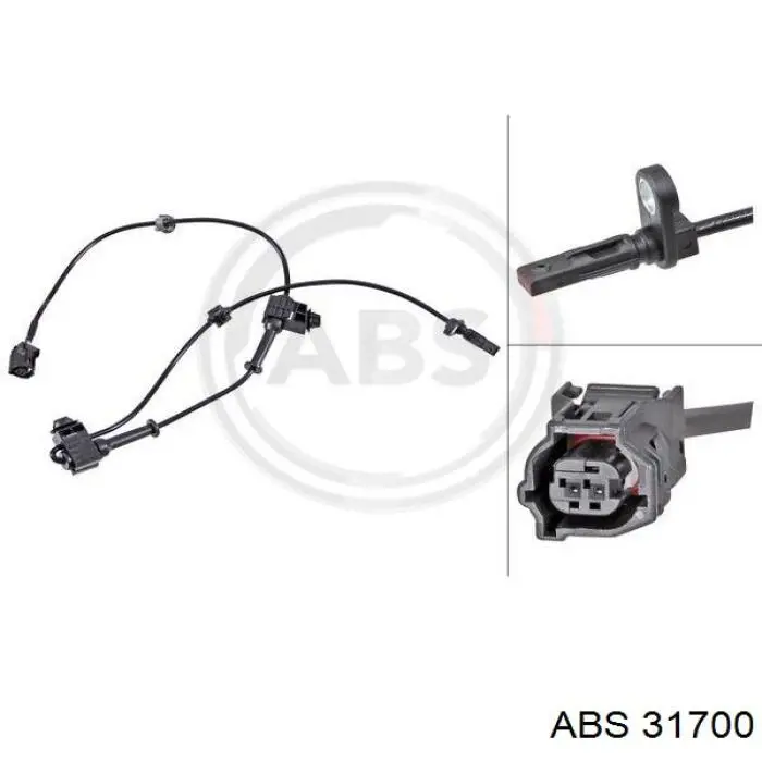 Sensor dianteiro de ABS Metzger 09001056 preço, a partir de 24,81 USD