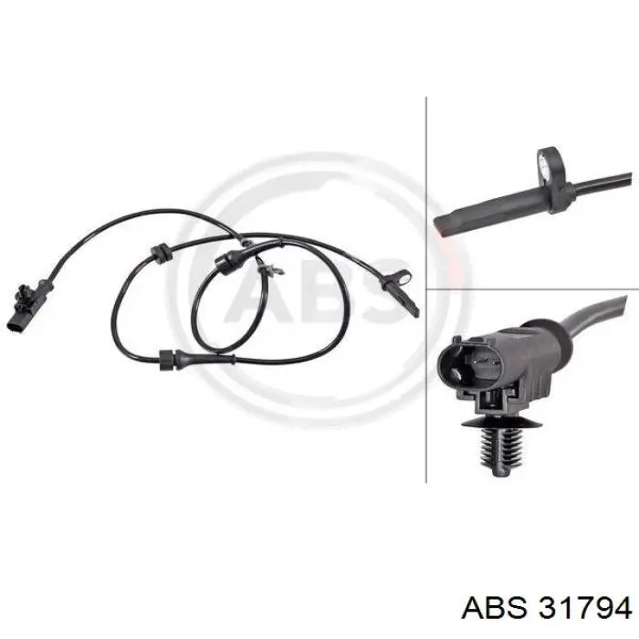 Compre Q2120443 Q-fix Sensor dianteiro de ABS