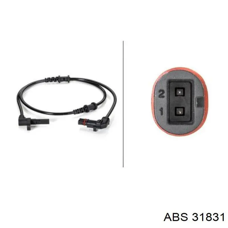 Compre 638671 Hans Pries (Topran) Sensor dianteiro de ABS