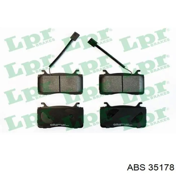 Sapatas do freio dianteiras de disco 77367733 Fiat/Alfa/Lancia