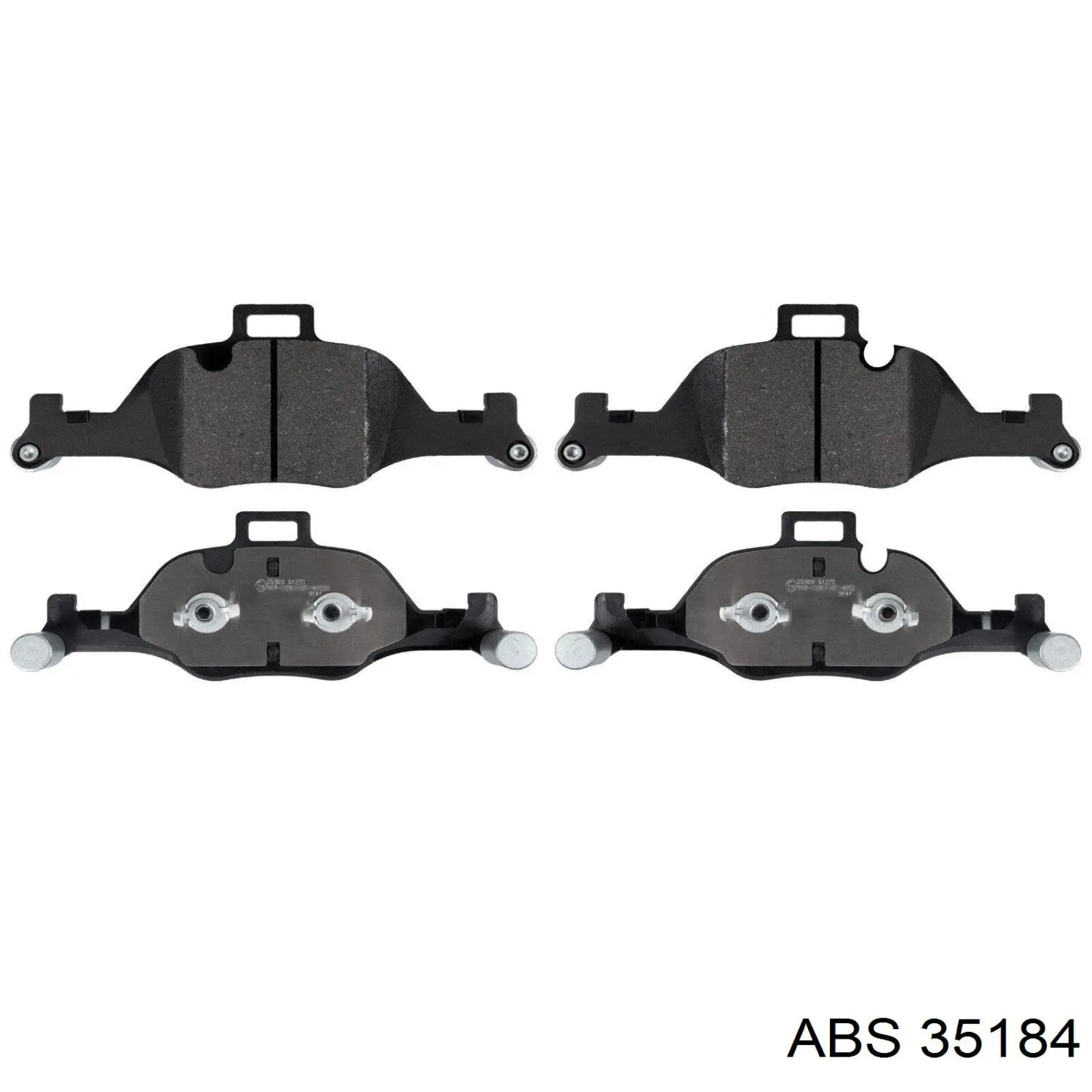 Sapatas do freio dianteiras de disco ABS 35184 preço, a partir de 60,48 USD