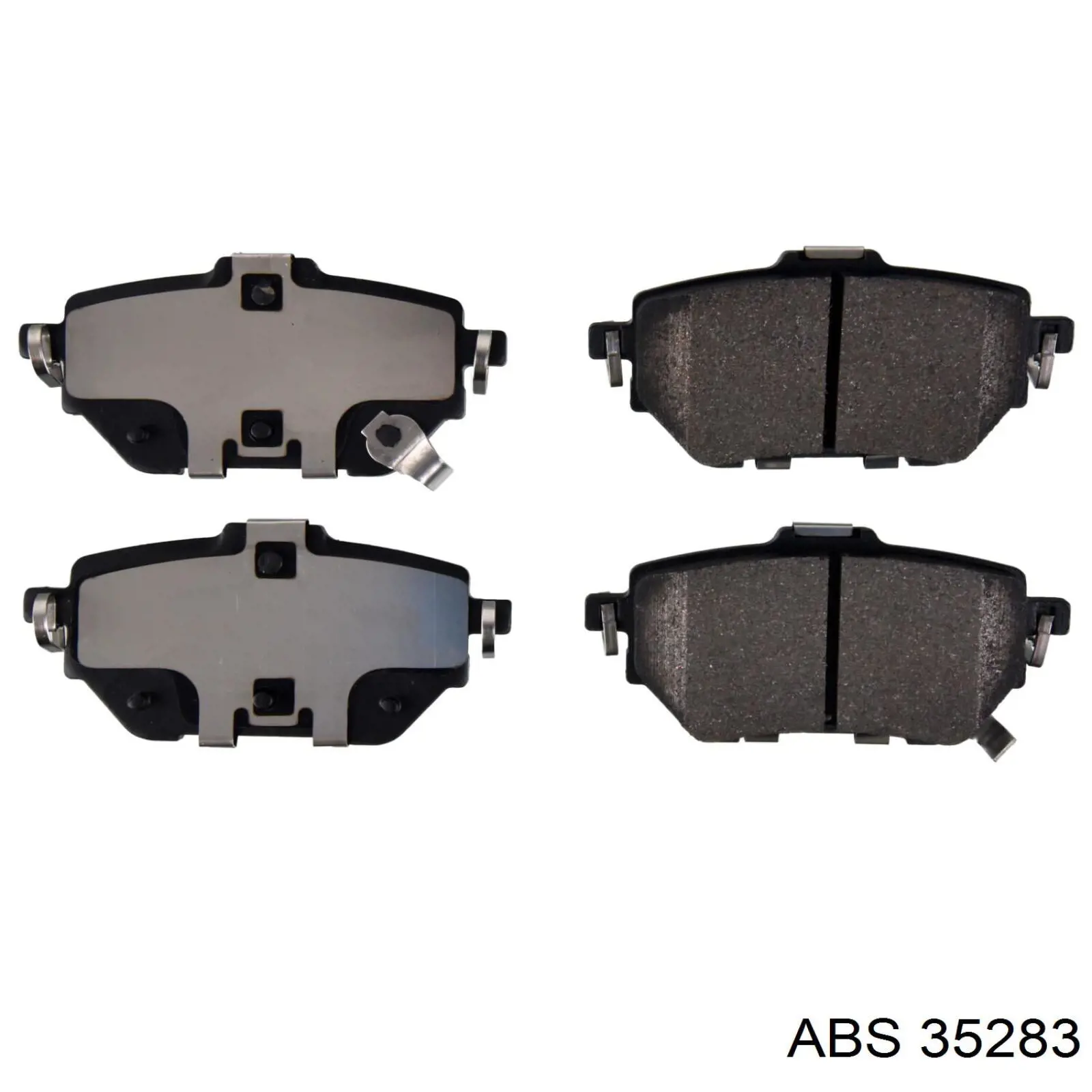 Sapatas do freio traseiras de disco FD7220A Necto