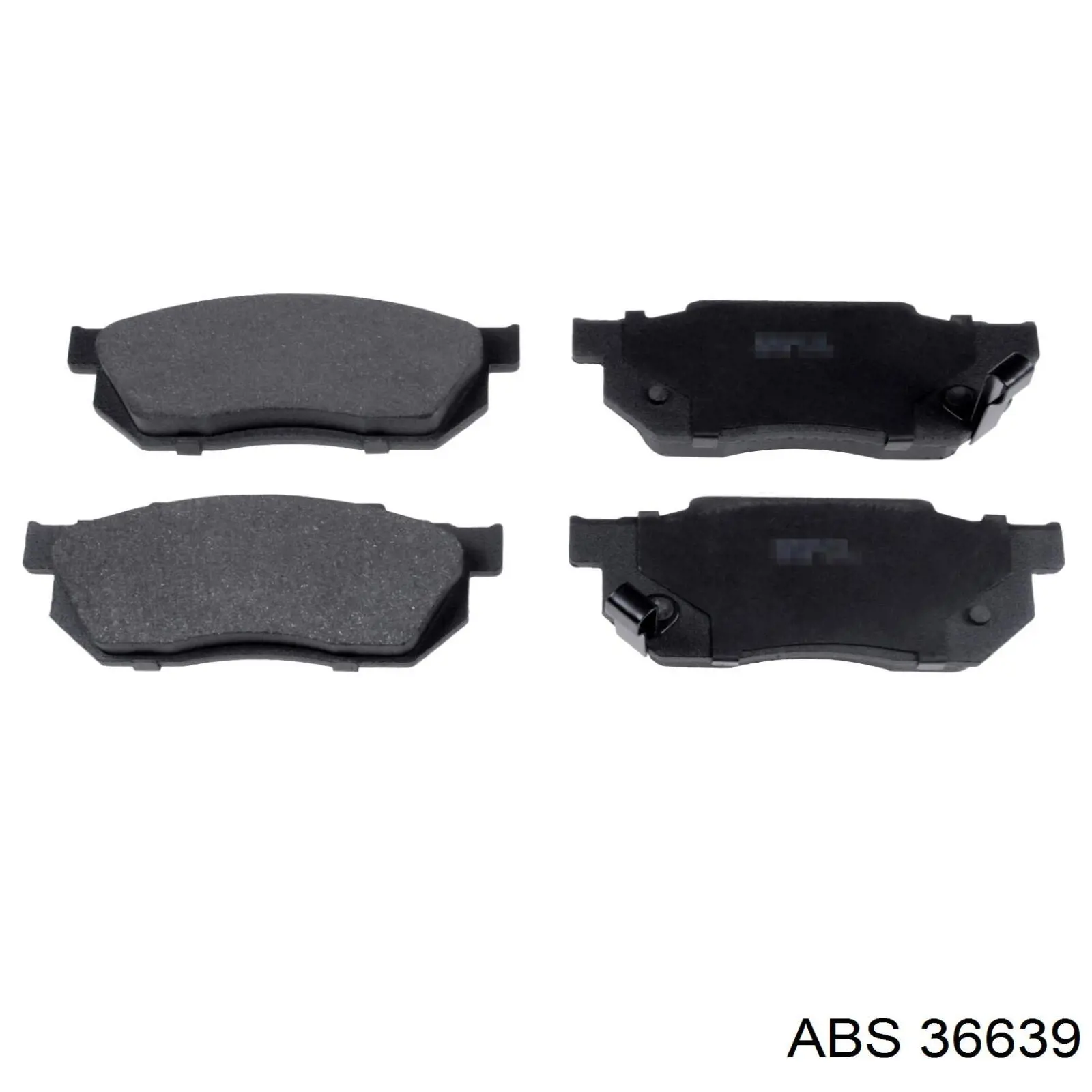 Sapatas do freio dianteiras de disco ABS 36639 preço, a partir de 33,02 USD