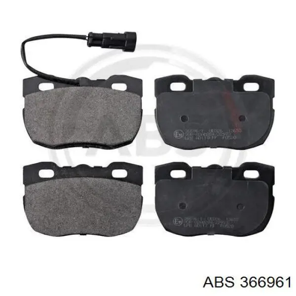 Compre 366961 ABS Sapatas do freio dianteiras de disco