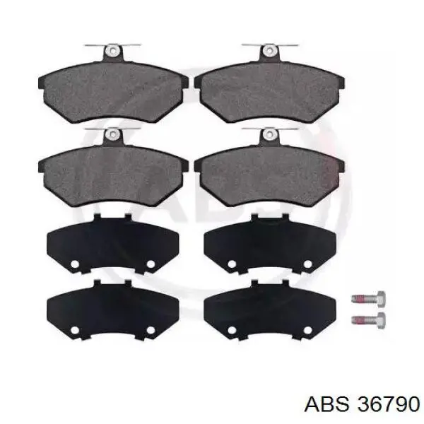 Sapatas do freio dianteiras de disco ABS 36790 preço, a partir de 29,79 USD