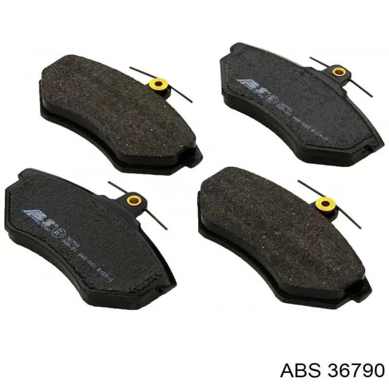Compre 36790 ABS Sapatas do freio dianteiras de disco