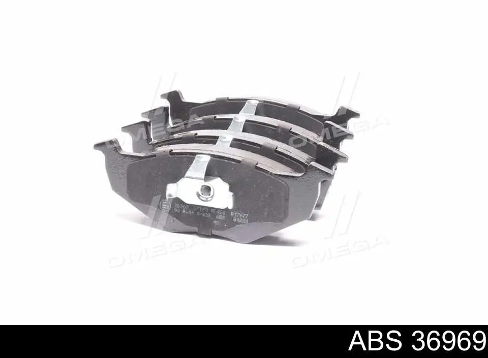 Sapatas do freio dianteiras de disco ABS 36969 preço, a partir de 26,66 USD