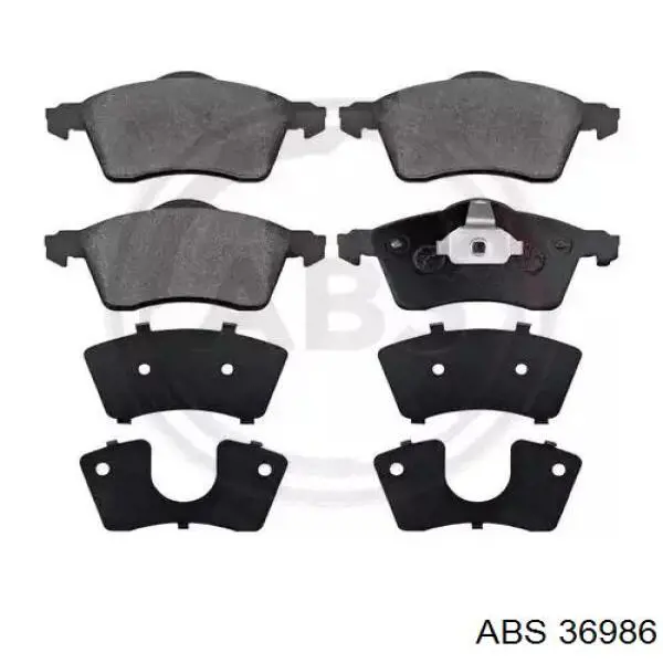 Sapatas do freio dianteiras de disco ABS 36986 preço, a partir de 31,27 USD