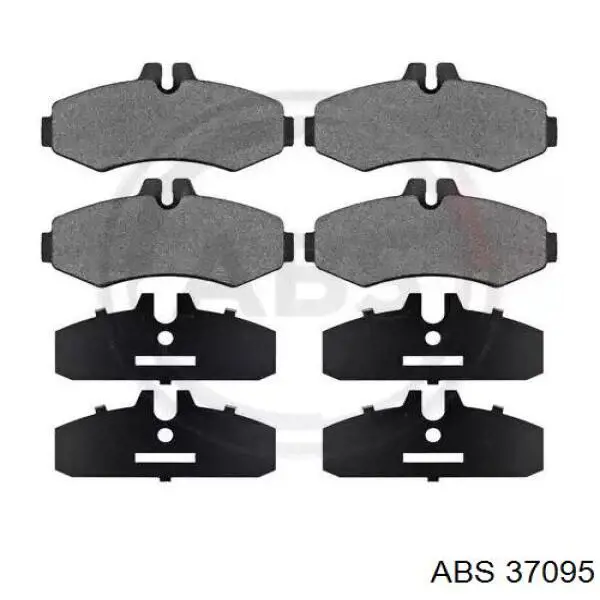 Sapatas do freio dianteiras de disco ABS 37095 preço, a partir de 24,87 USD