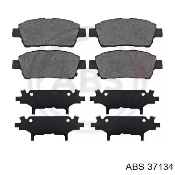 Sapatas do freio dianteiras de disco ABS 37134 preço, a partir de 20,52 USD