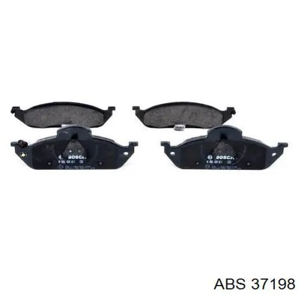 Sapatas do freio dianteiras de disco ABS 37198 preço, a partir de 44,30 USD