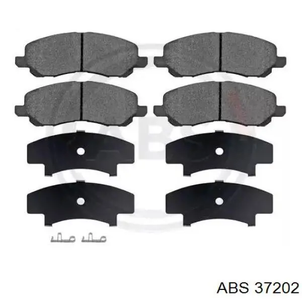 Sapatas do freio dianteiras de disco ABS 37202 preço, a partir de 26,43 USD